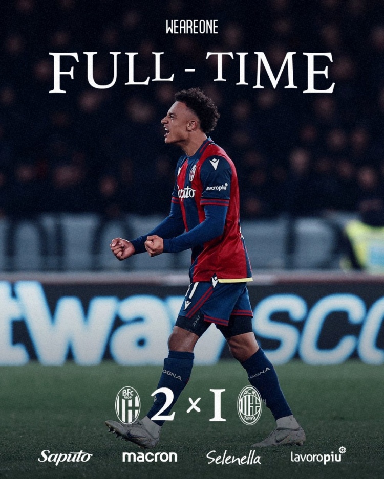 博洛尼亚主场打平，保持稳定表现